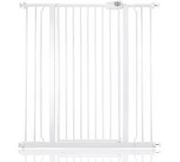 Bettacare Cancelletto Child & Pet per Bambini e Animali, 100.8cm - 108.4cm, Bianco, Cancelletto Extra Alto con un'Altezza di 104cm, Cancelletto per Bambini e Barriera per Animali Domestici