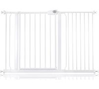 Bettacare Cancelletto di Sicurezza Easy Fit, 126,7cm - 134,7cm, Bianco, Cancelletto di Sicurezza a Pressione per Scale, Cancelletto per Bambini per Porte, Barriera di Sicurezza, Installazione Facile