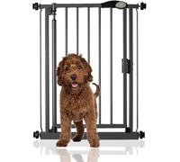 Bettacare Cancelletto per Animali con Chiusura Automatica, 68,5cm - 75cm, Stretto, Grigio Ardesia, Cancelletto a Pressione per Cani e Cuccioli, Barriera di Sicurezza per Porte, Corridoi e Spazi