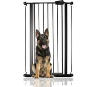 Bettacare Cancelletto per Bambini e Animali Stretto, 68.5cm - 75cm, Nero Opaco, Cancelletto Extra Alto 104cm in Altezza, Cancelletto per Bambini e Barriera per Animali Domestici