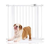 Bettacare Cancelletto per Cani Easy Fit, 75cm - 83cm, Bianco, Cancelletto a Pressione per Cani e Cuccioli, Barriera per Animali Domestici e Cani
