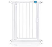 Bettacare Cancello per Scale Auto Close, 61cm - 68.5 cm, Bianco, Cancello di Sicurezza a Pressione, Cancelletto per Bambini, Barriera di Sicurezza per Porte, Corridoi e Spazi