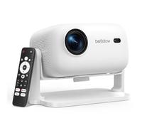 Bettdow per [Netflix Official] Proiettore Intelligente 4K, 1080P Autofocus/Correzione Trapezoidale, Videoproiettore con WiFi6 e Bluetooth 5.2, HDR 10/10+ Proiettore Home Theater, Bianco