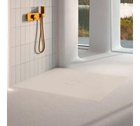 BetteAir Carreau de douche avec BetteGlasur Plus, 900x900mm, 7350-422PLUS, 7350-422PLUS, Colorazione: Beige opaco