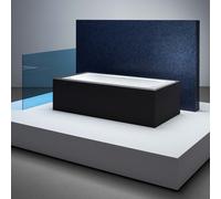 Bette Classic vasca da bagno rettangolare, da incasso, 1267-000PLUS, Classic bianco [Vasche da Bagno > Vasche da Bagno Rettangolari]