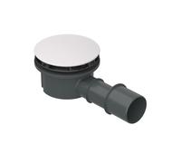 Bette Compact+ set scarico B568 completo, per installazione in piano, B568-440, B568 Compact+ bianco neve opaco [Rubinetteria Bagno > Sistemi di Scarico]