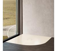 Bette Floor Corner piatto doccia angolare, 5421-423, Floor Corner flax [Piatti Doccia > Piatti Doccia Angolari]