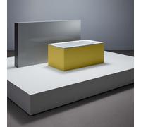 Bette Labette vasca da bagno rettangolare, da incasso, 1080-0002GR,PLUS, LaBette bianco [Vasche da Bagno > Vasche da Bagno Rettangolari]
