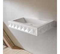 Bette Loft Ornament lavabo sospeso, A230-000SWV1A, Loft Ornament bianco [Lavabi > Lavabi Sospesi]