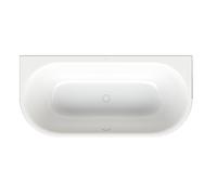 BetteLux Oval I Silhouette baignoire pré-mur 180x85x45cm, double dos, 3416CWVVS, 3416-000CWVVS, 3416-000CWVVS, Colorazione: Bianco