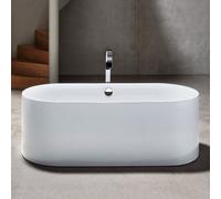 Bette Lux Oval Silhouette vasca da bagno freestanding, ovale, 3467-000CFXXS+B601-901, Lux Oval Silhouette bianco [Vasche da Bagno > Vasche da Bagno Freestanding]