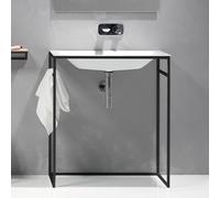 Bette Lux Shape lavabo con struttura, A172-000+Q012-815, Lux Shape [Mobili da Bagno > Mobili con Lavabo Integrato]