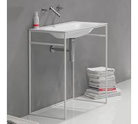 Bette Lux Shape lavabo con struttura, A172-000PW+Q012-807, Lux Shape [Mobili da Bagno > Mobili con Lavabo Integrato]