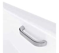 Poignées de baignoire Bedstead, universelles, chromées, 2 pièces, B122-901, B122-901