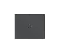 Bette Piatto doccia a pavimento 8631 con supporto piatto doccia minimo, 110x90cm, Colorazione: corvo