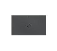 BetteFloor receveurs de douche avec support de receveur minimum, 1200x700mm, 1672-400T1, 1672-400T1, Colorazione: corvo