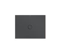 Bette Receveur de douche au sol avec support de receveur minimum, 90x70cm, 5711-400T1, 5711-400T1, Colorazione: corvo