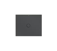 Bette Piatto doccia a pavimento 5841 con supporto piatto doccia minimo, 90x75cm, Colorazione: corvo