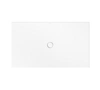 Bette Piatto doccia a pavimento con supporto piatto doccia minimo e piatto doccia antiscivolo Pro 5817, 170x100cm, Colorazione: Bianco