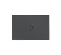Bette Piatto doccia a pavimento con supporto piatto doccia minimo e smaltoPlus 1681, 120x80cm, Colorazione: corvo - 1681-400PLUS,T1