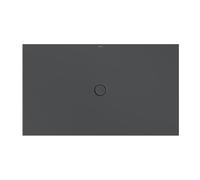 Bette Piatto doccia a pavimento con supporto piatto doccia minimo e smaltoPlus 5817, 170x100cm, Colorazione: corvo - 5817-400PLUS,T1