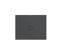 Bette Piatto doccia a pavimento con supporto piatto doccia minimo e smaltoPlus 5491, 100x80cm, Colorazione: corvo - 5491-400PLUS,T1