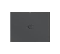 Bette Piatto doccia a pavimento 5794 con supporto per piatto doccia Minimun, 130x100cm, Colorazione: corvo