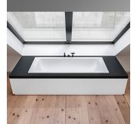 Bette Select Duo vasca da bagno rettangolare, da incasso, 3473-440PLUS, Select Duo bianco opaco [Vasche da Bagno > Vasche da Bagno Rettangolari]