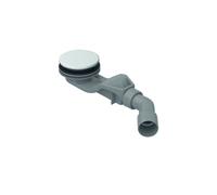 Set di scarico Bette Solid 30, laterale 0,6 l/s, con antiscivolo Pro o Sense, B597-., Colorazione: Neve (bianco opaco)