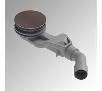 Bette Solid 30 scarico set completo, per installazione in piano, B597-402, Solid 30 ardesia [Rubinetteria Bagno > Sistemi di Scarico]