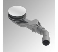 Bette Solid 30 scarico set completo, per installazione in piano, B597-440, Solid 30 bianco neve opaco [Rubinetteria Bagno > Sistemi di Scarico]