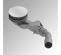 Bette Solid 30 set scarico completo, per installazione in piano, B597-410, Solid 30 silver [Rubinetteria Bagno > Sistemi di Scarico]