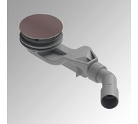 Bette Solid 30 set scarico completo, per installazione in piano, B597-434AY, Solid 30 ebano [Rubinetteria Bagno > Sistemi di Scarico]