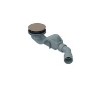 Bette SOLID 50 Garniture d'écoulement, latéral, débit d'écoulement 0,6 l/s, avec Antirutsch Pro ou Sense, B598-425AY, B598-425AY, Colorazione: grigio