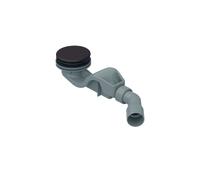 Bette SOLID 50 Garniture d'écoulement, latéral, débit d'écoulement 0,6 l/s, B598-434, B598-434, Colorazione: Ebano