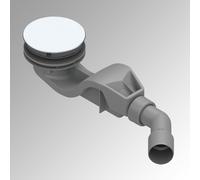 Bette Solid 50 set scarico completo, B598-000, Solid 50 bianco [Rubinetteria Bagno > Sistemi di Scarico]