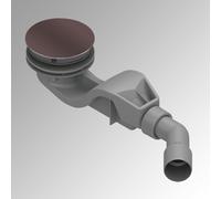 Bette Solid 50 set scarico completo, B598-401, Solid 50 antracite [Rubinetteria Bagno > Sistemi di Scarico]