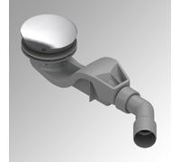 Bette Solid 50 set scarico completo, B598-901, Solid 50 cromo [Rubinetteria Bagno > Sistemi di Scarico]