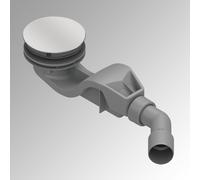 Bette Solid 50 set scarico set completo, B598-410AY, Solid 50 silver [Rubinetteria Bagno > Sistemi di Scarico]