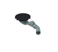 BetteAir 30 Garniture d'écoulement, latéral, débit d'écoulement 0,6 l/s, avec antiglisse Pro, B524-402AY, B524-402AY, Colorazione: Ardesia opaco