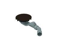 BetteAir 30 Garniture d'écoulement, latéral, débit d'écoulement 0,6 l/s, avec antiglisse Pro ou Sense, B524-430AY, B524-430AY, Colorazione: CaffÃ¨ opaco