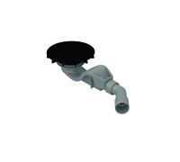 BetteAir 50 Garniture d'écoulement, latéral, débit d'écoulement 0,6 l/s, avec antiglisse Pro, B525-400AY, B525-400AY, Colorazione: Corvo