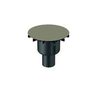 BetteAir Down Garniture d'écoulement, vertical, débit d'écoulement 0,6 l/s, avec antiglisse Pro, B599-425AY, B599-425AY, Colorazione: Grigio opaco