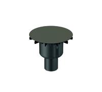 BetteAir Down Garniture d'écoulement, vertical, débit d'écoulement 0,6 l/s, B599-438, B599-438, Colorazione: Taupe opaco