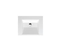 BetteAqua vasque murale sans trou de robinet, A056 600 x 495 mm, A056-000PW, A056-000PW, Colorazione: Bianco con Glasur Plus
