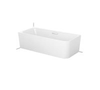 BetteArt IV Baignoires d'angle semi-détaché, angle à gauche, 2 places, 1850x800x420mm, 3480-000CERHK,Plus, 3480-000CERHK,Plus, Colorazione: Bianco con Glasur Plus