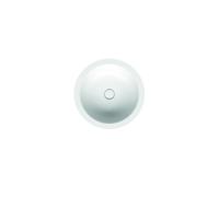 BetteBalance lavabo à encastrer par le dessous, rond, 475x475x123mm, avec BetteGlasur Plus, A246-438PW, A246-438PW, Colorazione: Taupe opaco
