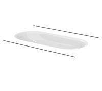 Lavabo Sottopiano Bette Comodo Senza Troppopieno 774x380x120mm Bianco