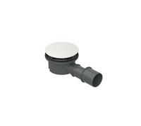 BetteCompact + garniture d'écoulement, latéral, débit d'écoulement 0,5 l/s, avec BetteAntirutsch Pro, B568-004AY, B568-004AY, Colorazione: stella alpina