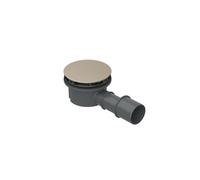 BetteCompact + garniture d'écoulement, latéral, débit d'écoulement 0,5 l/s, avec BetteAntirutsch Pro, B568-003AY, B568-003AY, Colorazione: Bahama beige